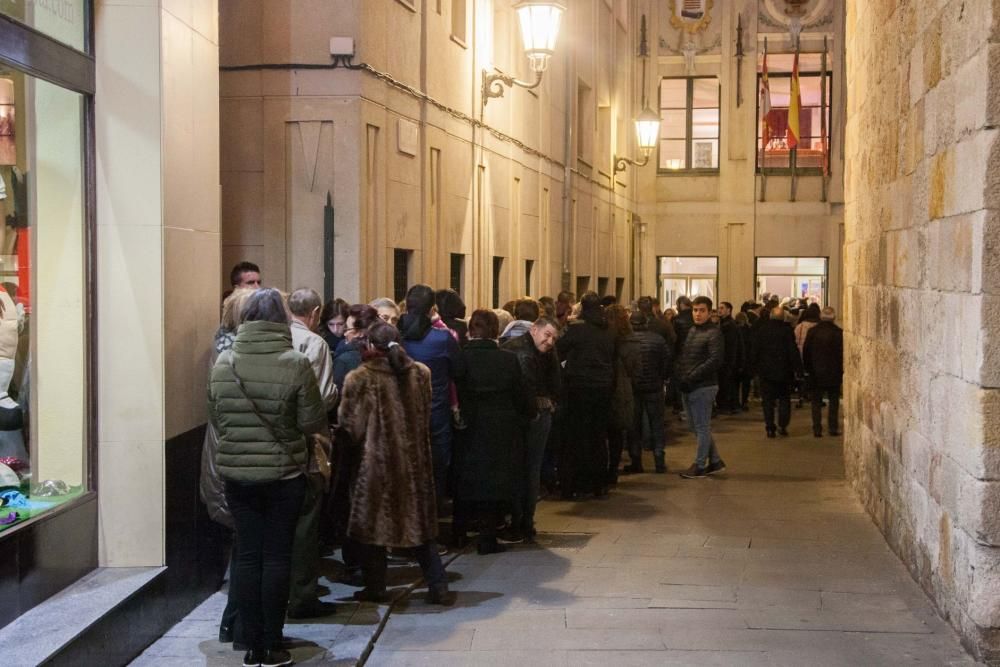 Carnaval en Zamora: Primera actuación de murgas