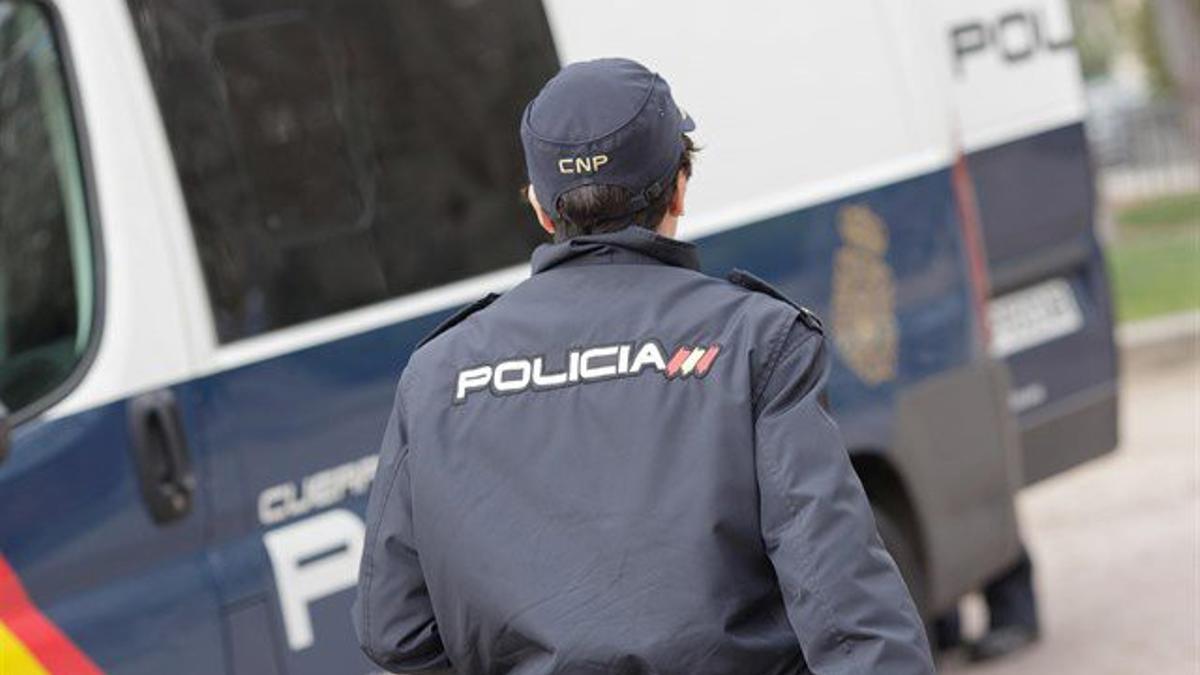 Imagen de archivo de un agente de la Policía Nacional.