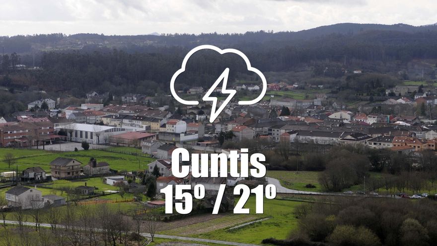 El tiempo en Cuntis: previsión meteorológica para hoy, jueves 12 de junio
