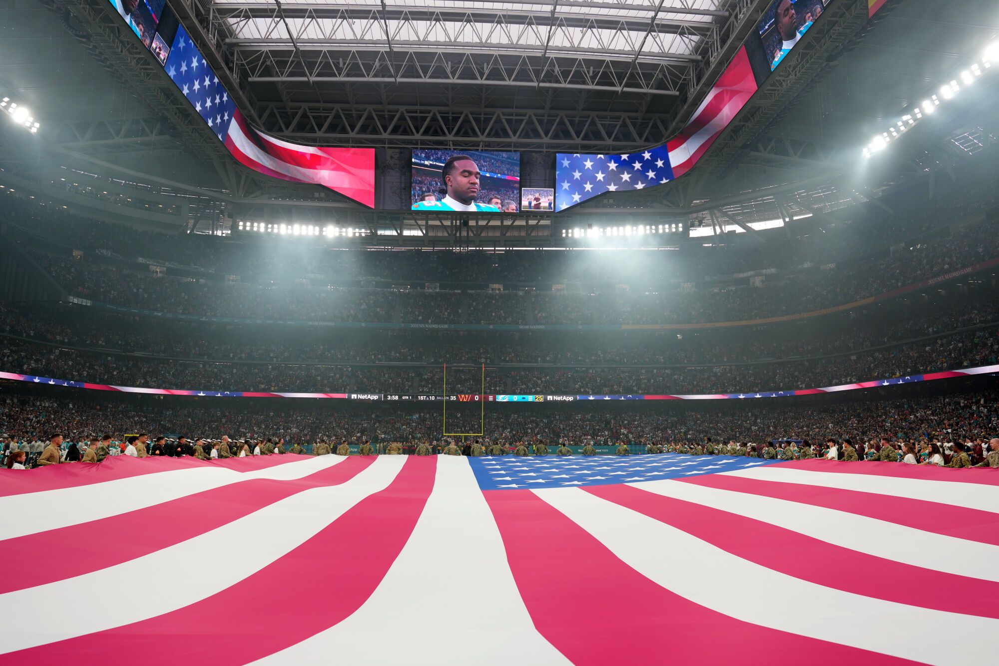 NFL en Madrid: Miami Dolphins - Washington Commanders.