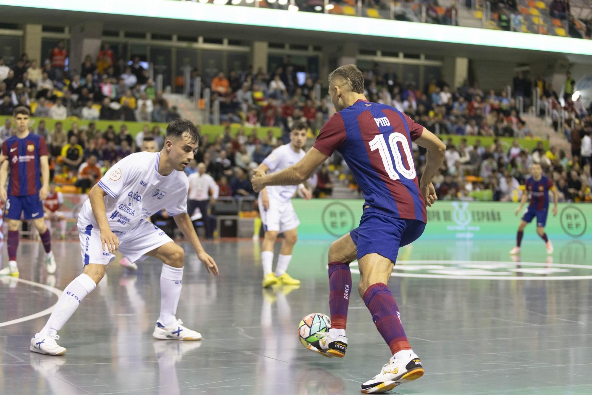 Las imágenes del Barça - Osasuna Magna en la Copa de España de Cartagena