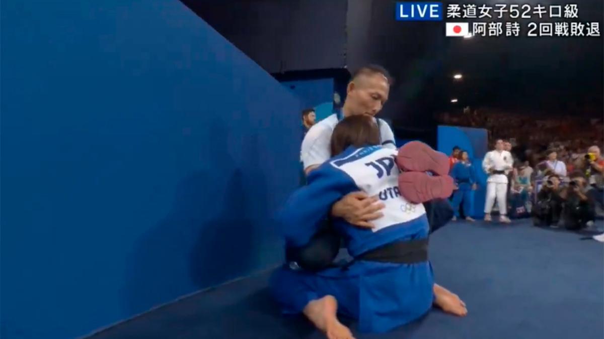 ¡Sin consuelo! Así reaccionó la favorita en judo cuando cayó eliminada en octavos de final en París