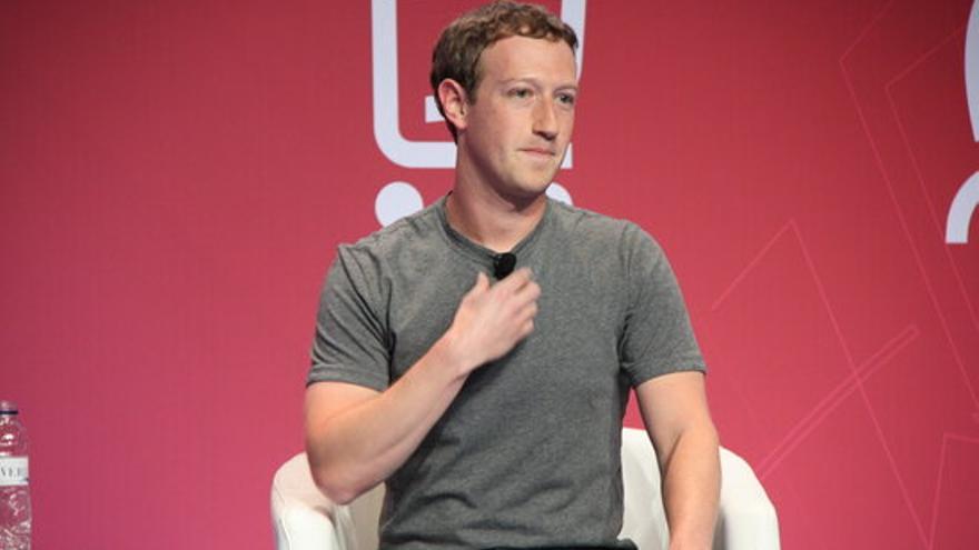 Imatge en un pla mig de Mark Zuckerberg, president de Facebook