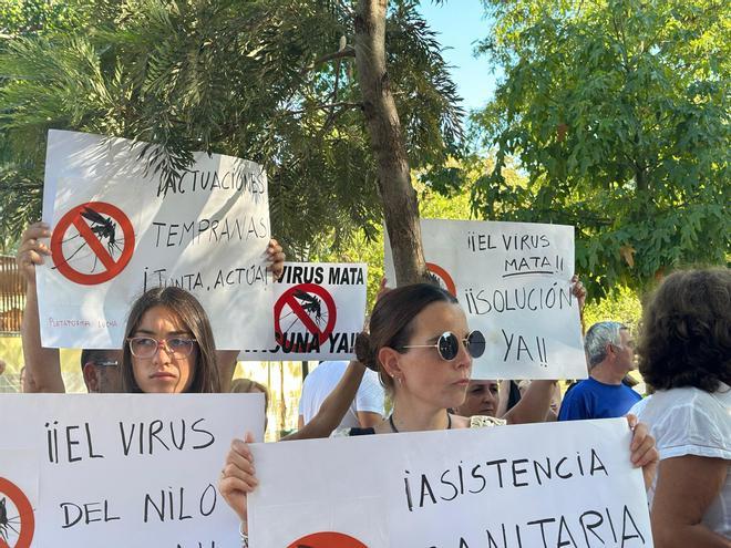 Así ha sido la concentración del Virus del Nilo en Coria del Río