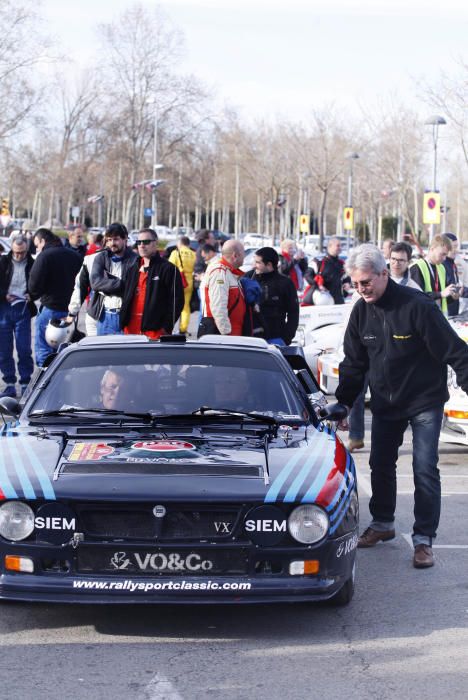 Espectaculars cotxes al Rally Costa Brava