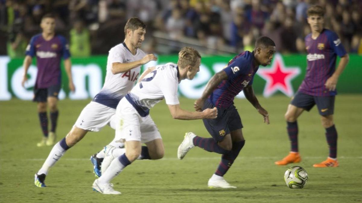 El Barça debutó con victoria ante el Tottenham