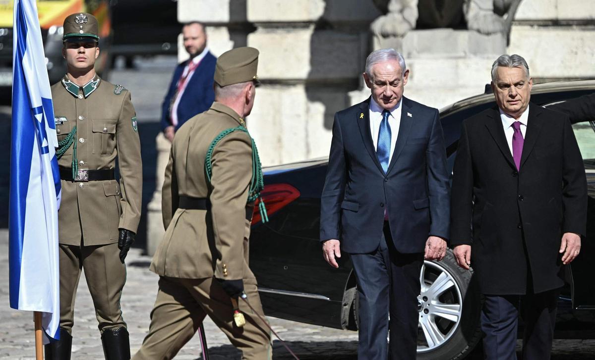 Orban recibe a Netanyahu en Budapest