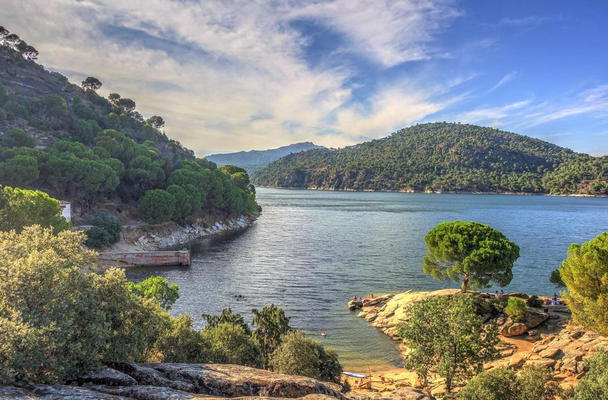 Pantano de San Juan, Madrid.