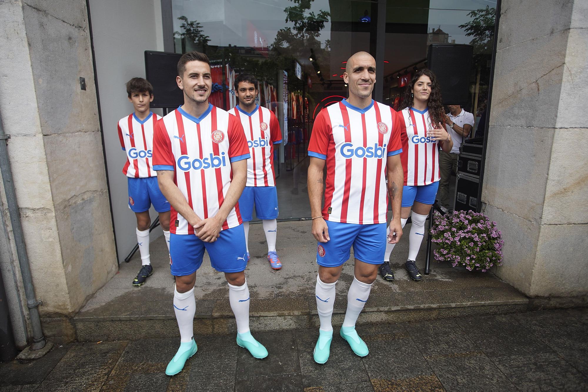 Presentació de la nova samarreta del Girona FC