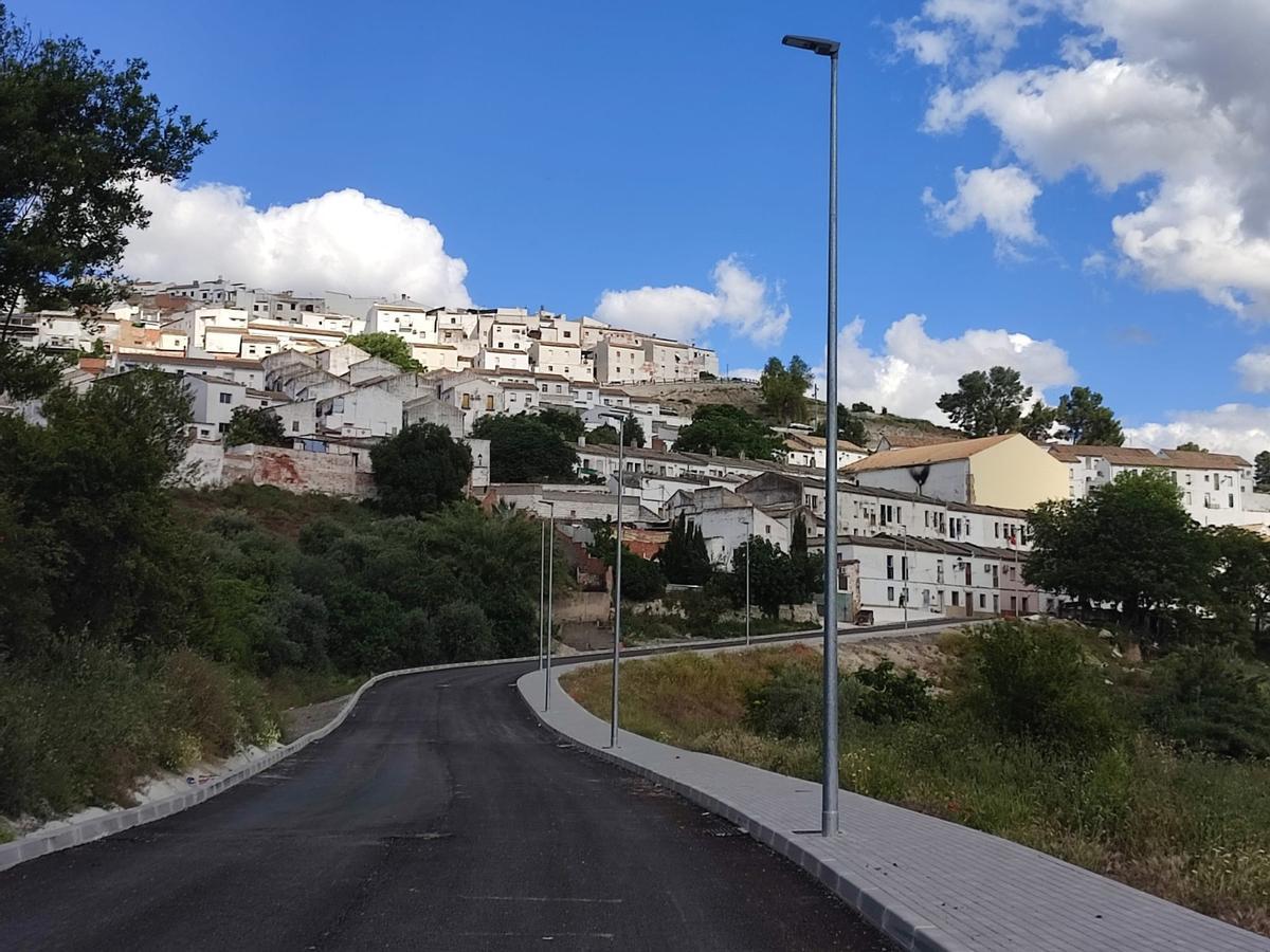 Vista del barrio de San Pedro de Baena.