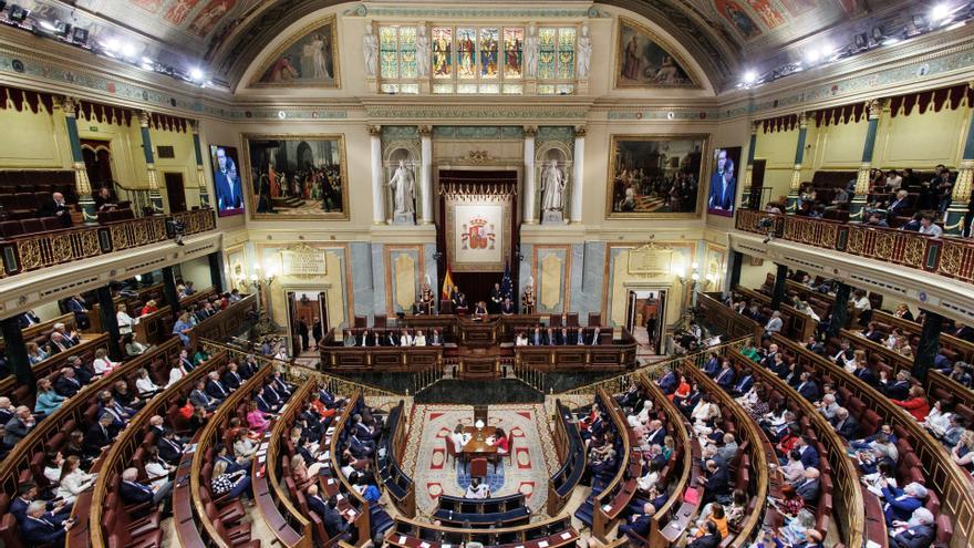 Una imagen del Congreso de los Diputados.