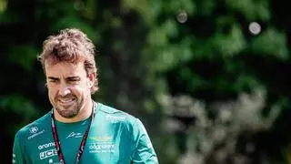 Alonso, "menos preocupado" con Aston Martin en Japón
