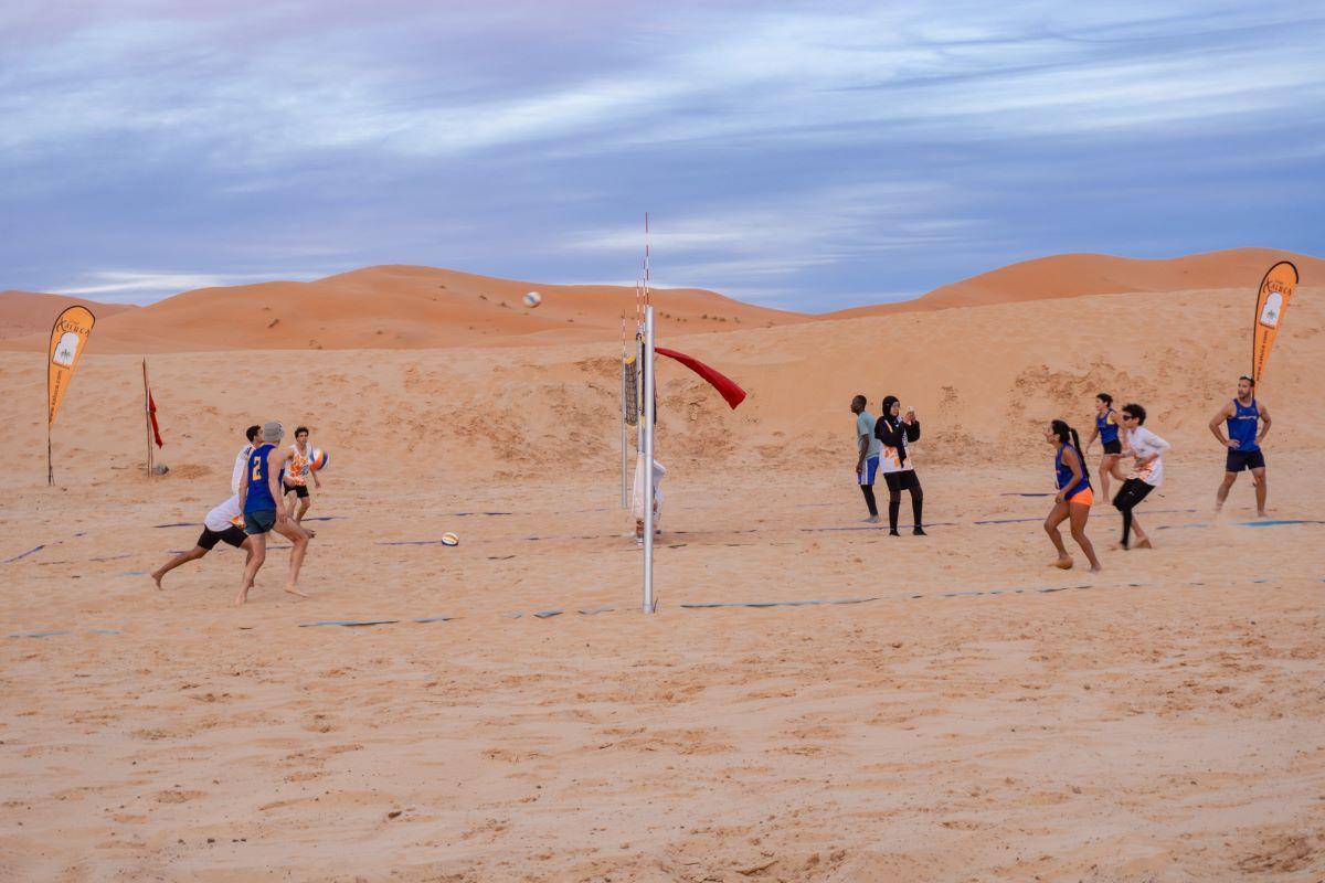 El desierto vibró con el vóley playa