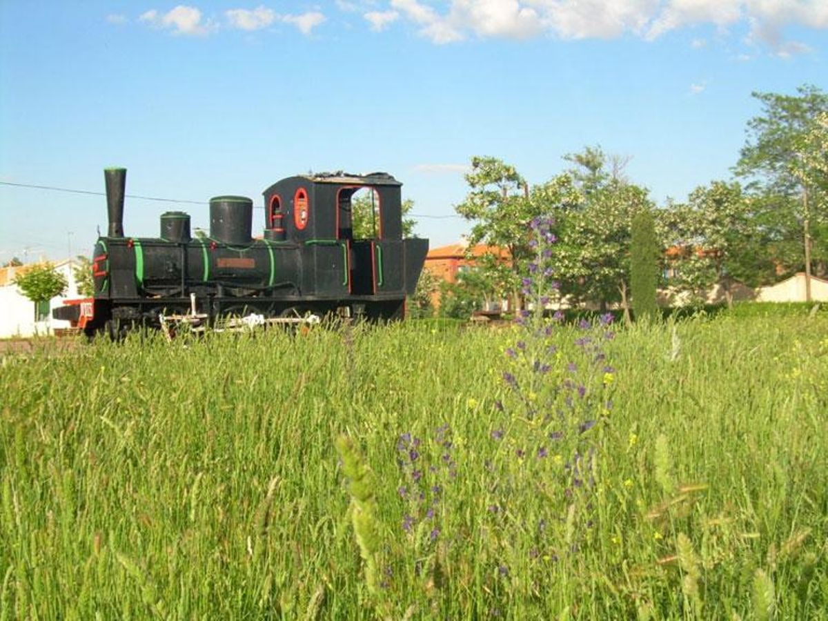 Antiguo ferrocarril en Ojos Negros