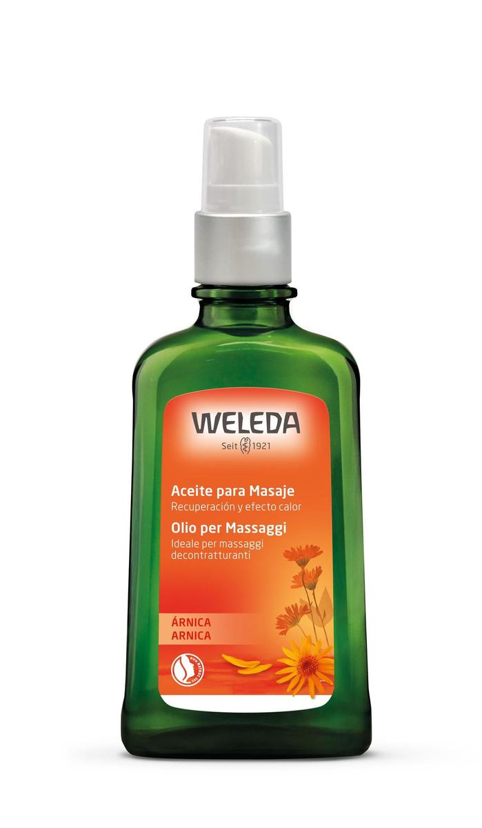 Aceite de Árnica de Weleda, para las agujetas