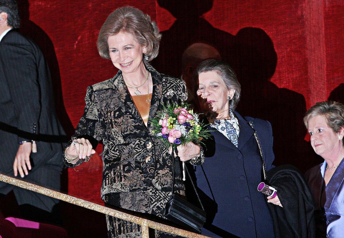 Las visitas de Irene de Grecia a Mallorca en imágenes