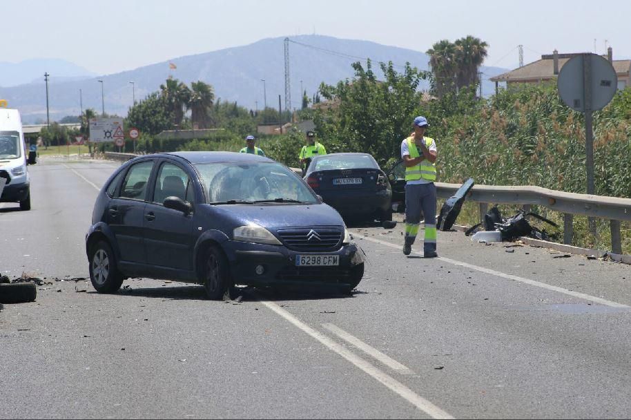 Ocho heridos en un accidente de tráfico en Callosa