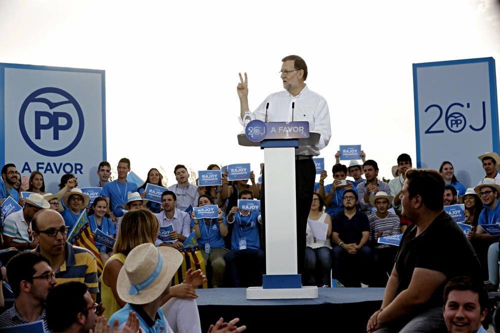 MITIN DE RAJOY EN VALENCIA