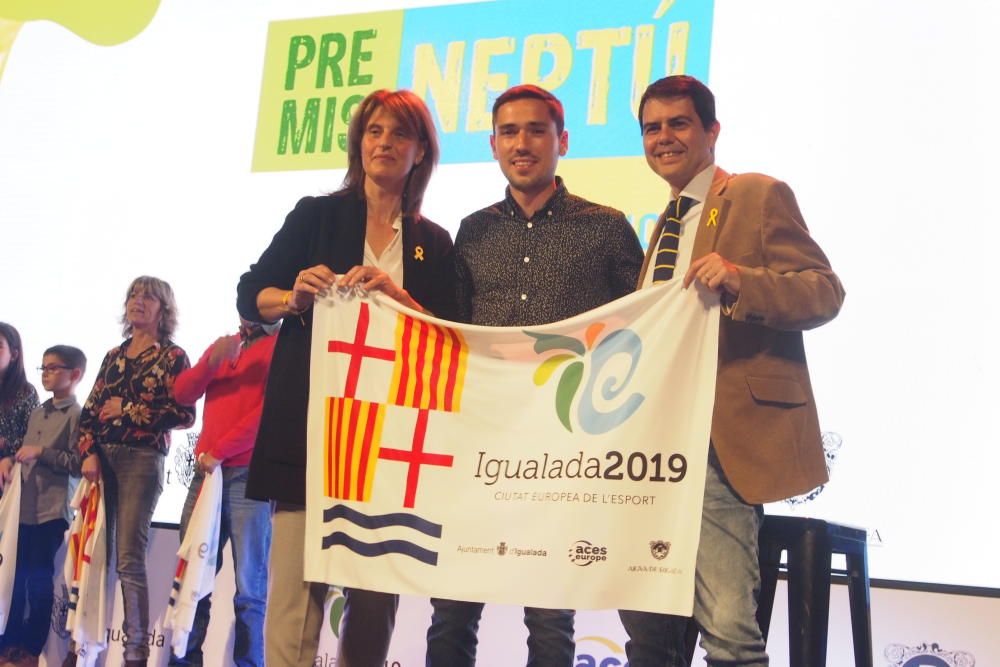 Els Premis Neptú d'Igualada coronen dos triatletes