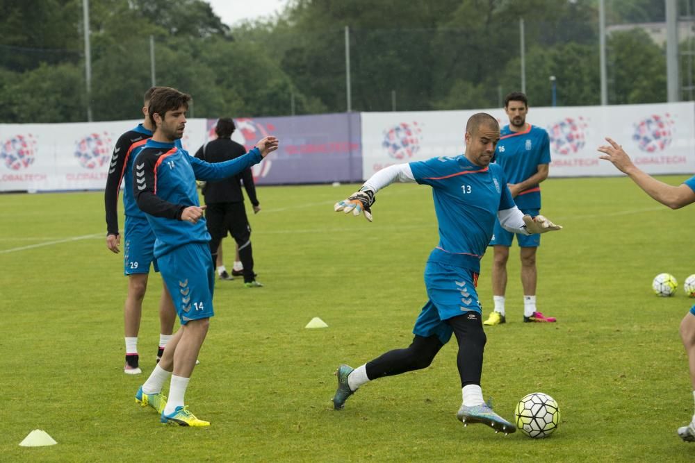 Entrenamiento del Real Oviedo