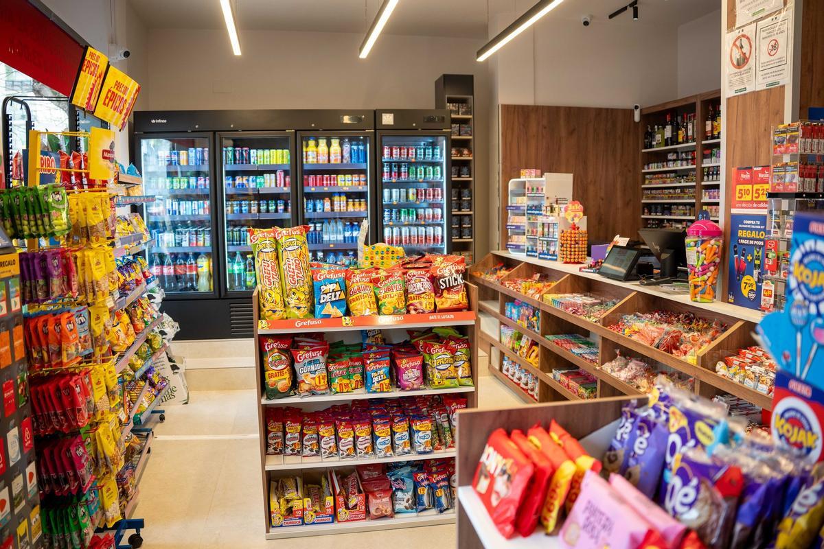 Interior del establecimieno, en el barrio de San Albín.