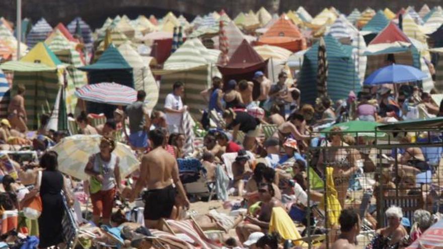 A la playa, contra el viento