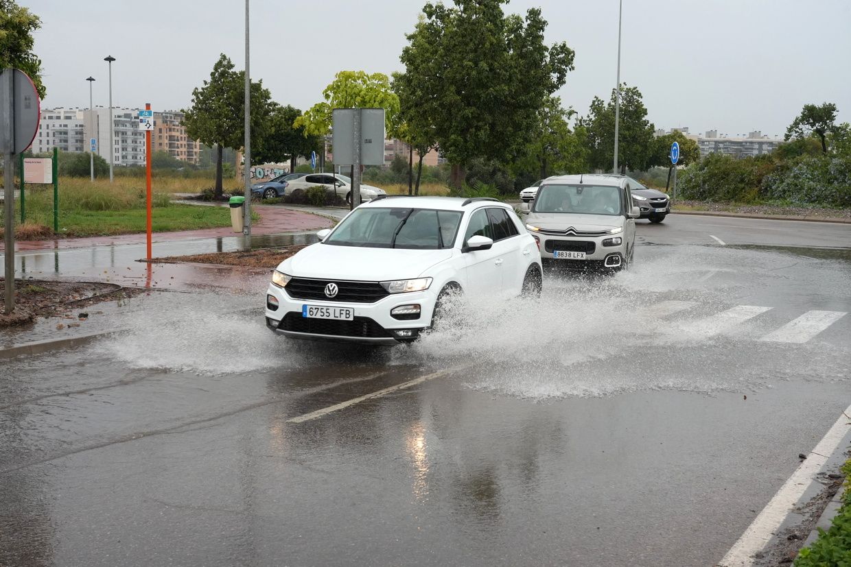 Galería de imágenes: La dana Alice descarga con fuerza en Castelló