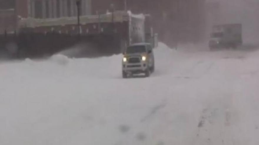 Boston sufre la mayor nevada registrada en una semana