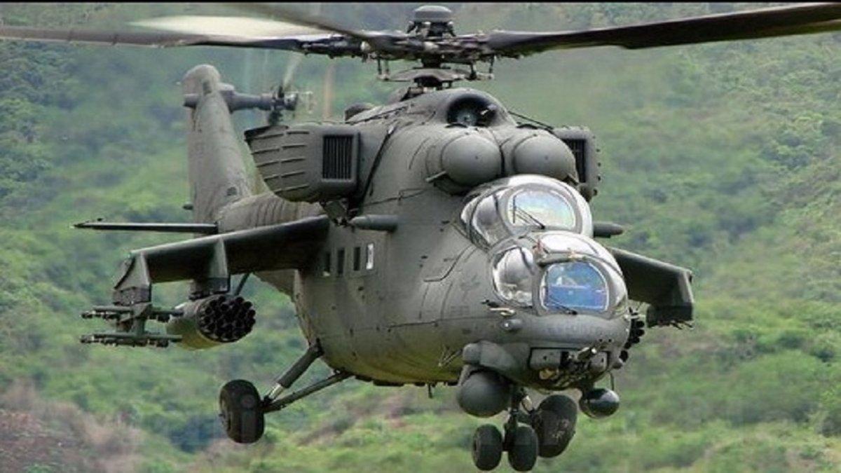 El ejército venezolano refuerza su sede para los helicópteros de combate