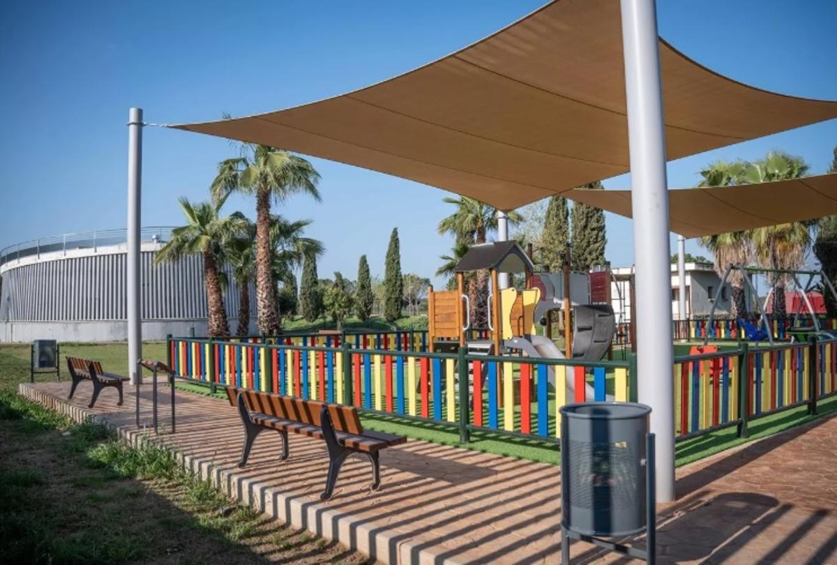 Zona de juegos infantiles de Proserpina.