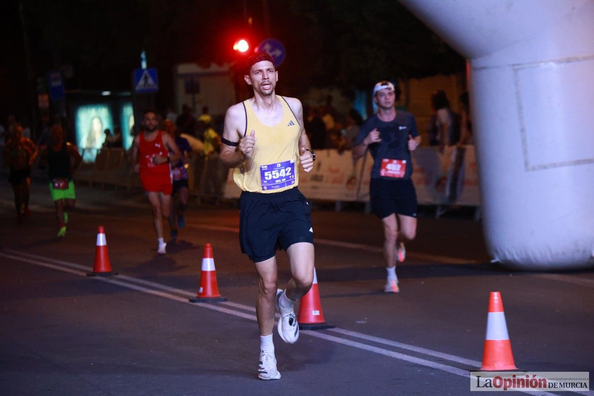 Las mejores imágenes de la carrera nocturna de Murcia