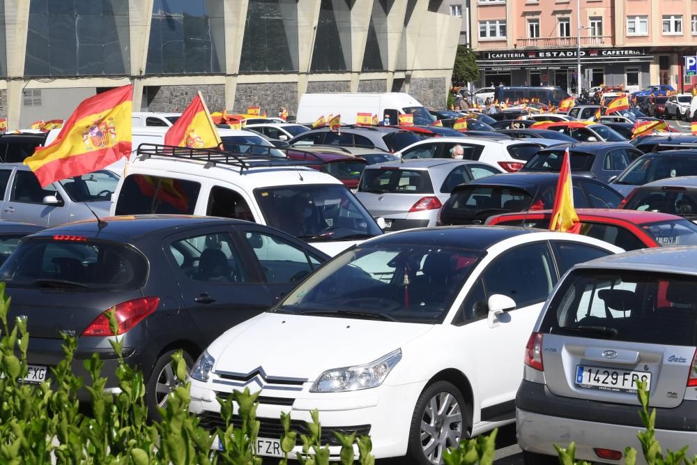 "Caravana por España y por la libertad" en Coruña