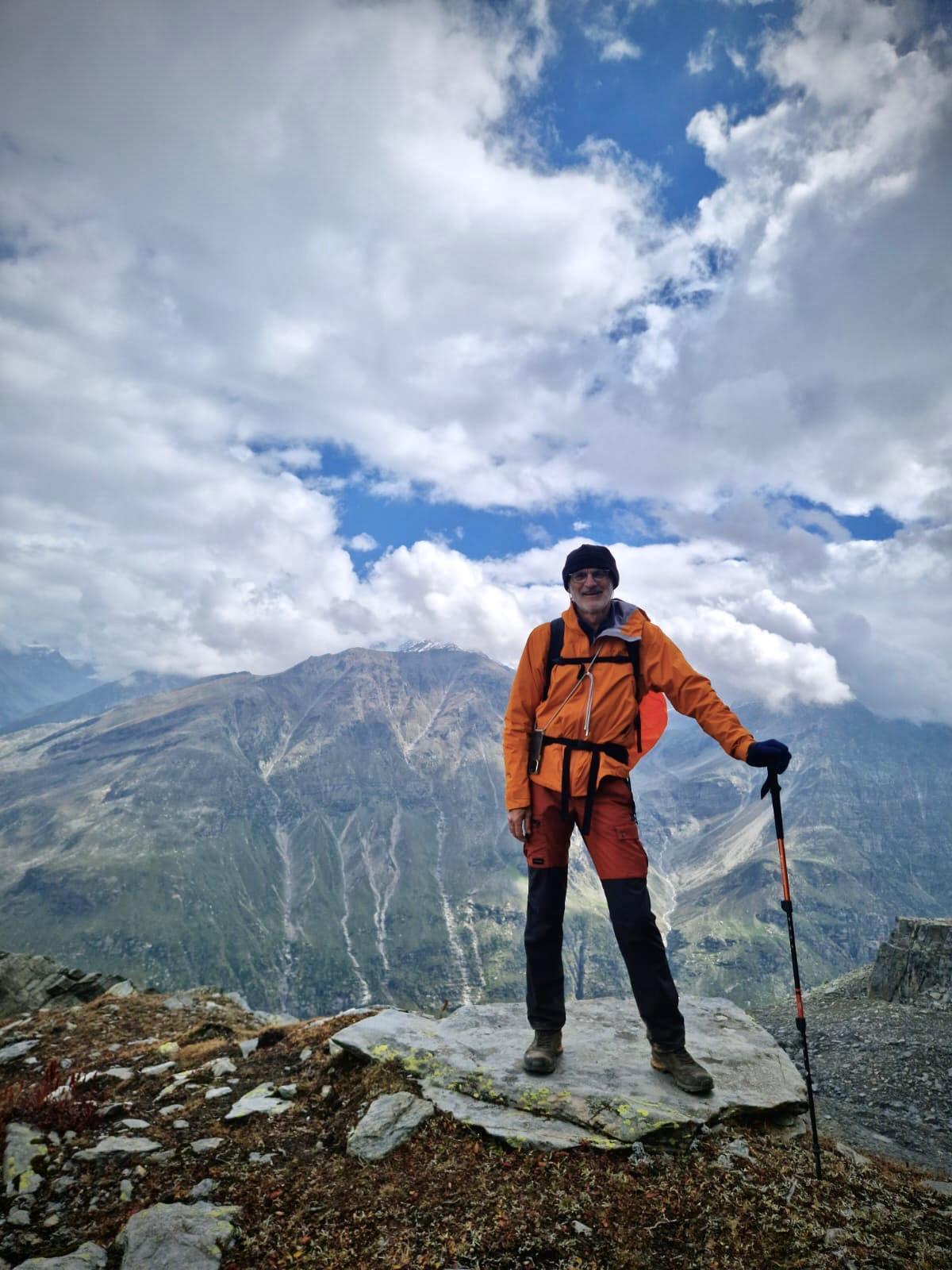 Robin Walker, en el Himalaya indio.