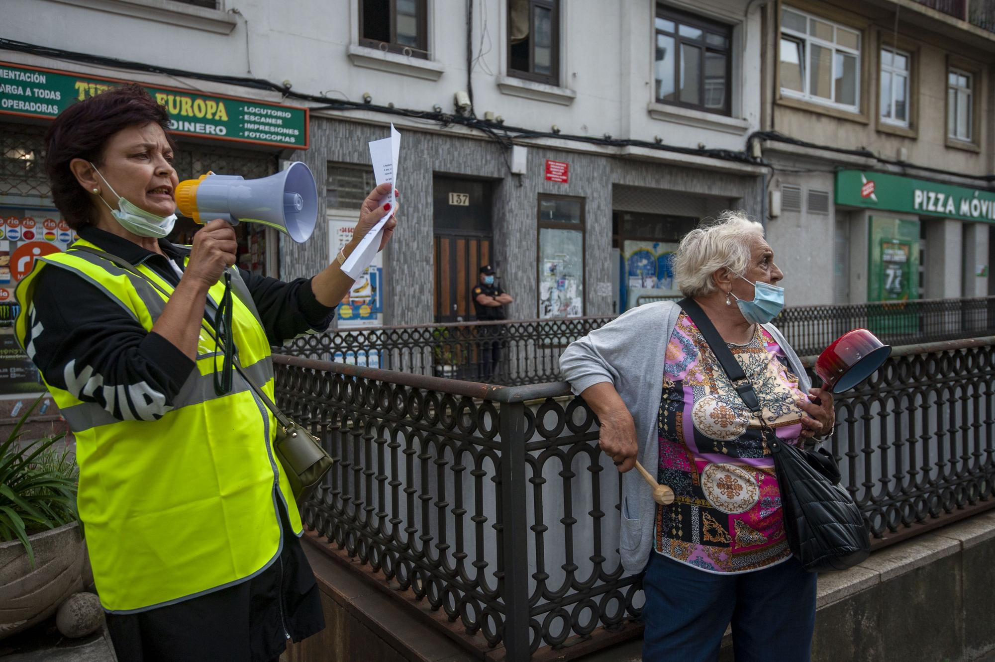 Os Mallos se lanza a la calle para denunciar “inseguridad”