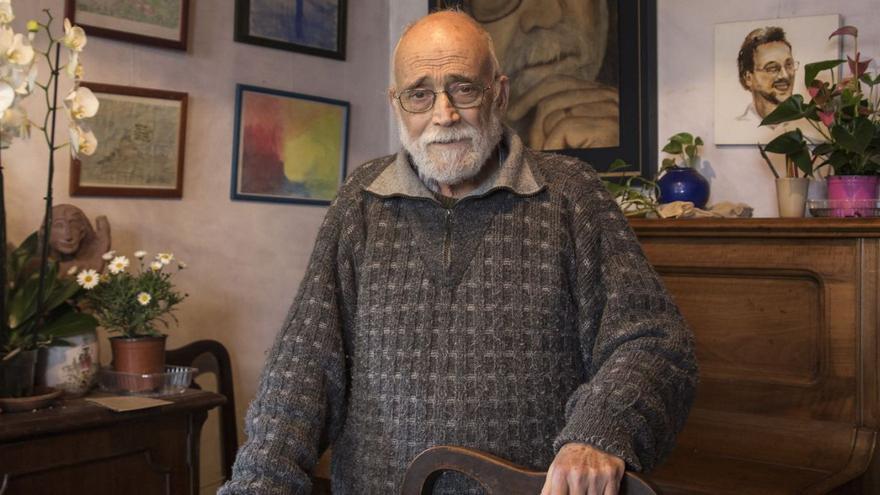 Arcadi Oliveres, en una imatge d’arxiu, va morir l’abril de l’any passat | JULIO CARBÓ