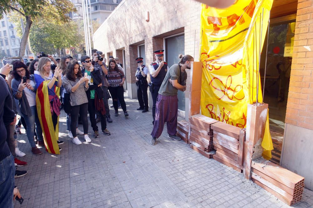 Els estudiants gironins surten al carrer contra l'aplicació de l'article 155