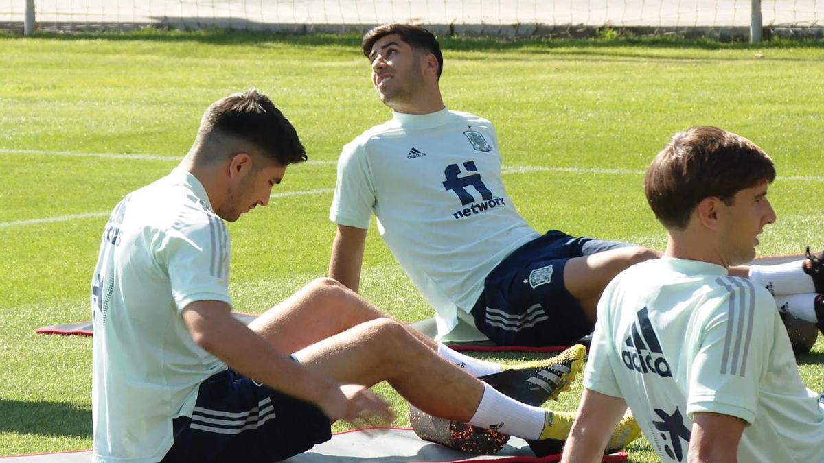 Primer entrenamiento de la Selección olímpica