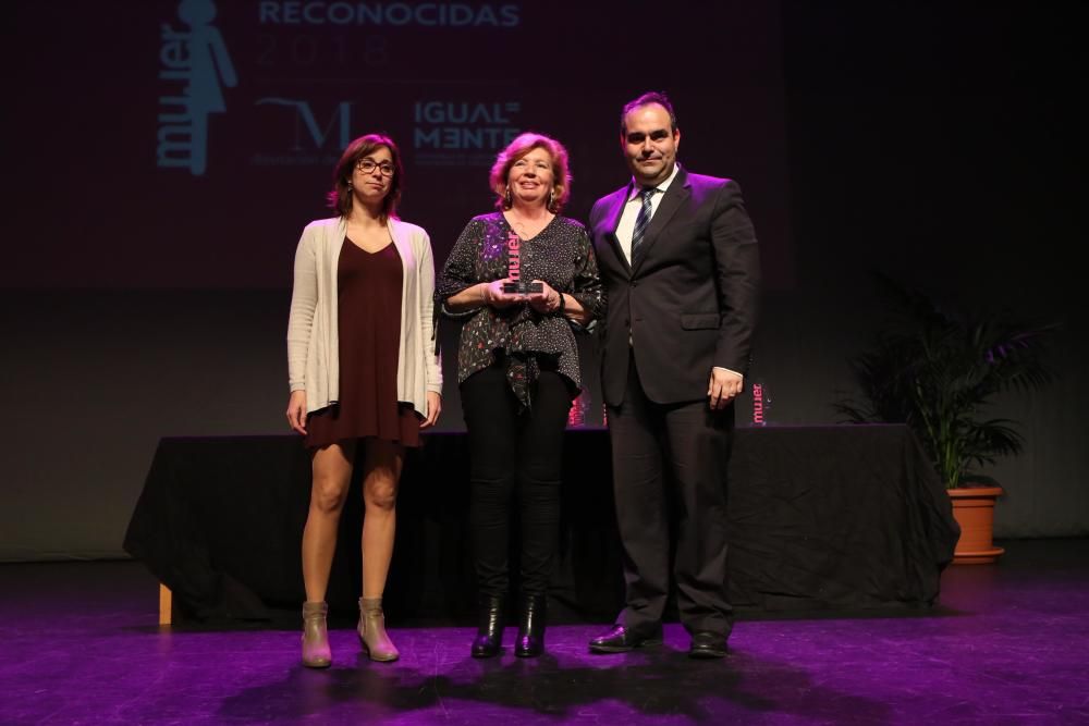 Galardones de la gala Reconocidas 2018 de Diputación