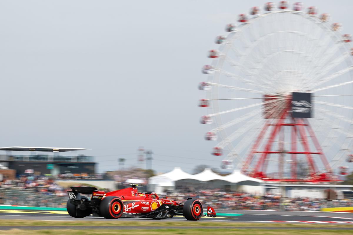 Carlos Sainz en Suzuka