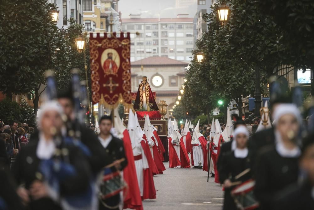 Procesión del Jesús Cautivo en la Semana Santa de Oviedo