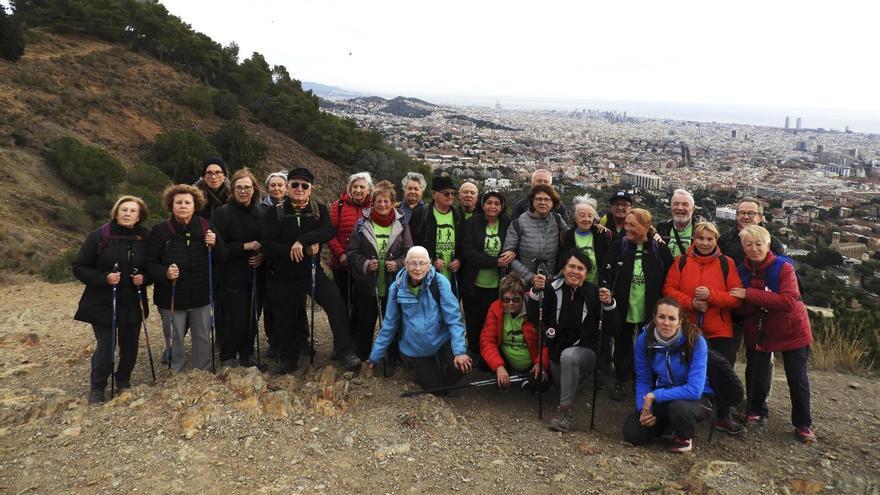 Castellbell i el Vilar participa en el cicle de caminades de marxa nòrdica a Esplugues de Llobregat