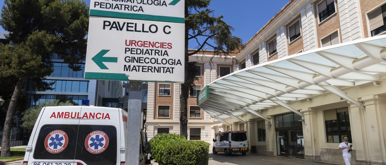 Urgencias del Hospital General de Valencia.