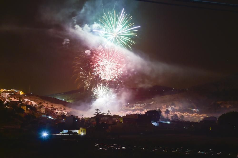 Fuegos artificiales. Fiestas de San Lorenzo