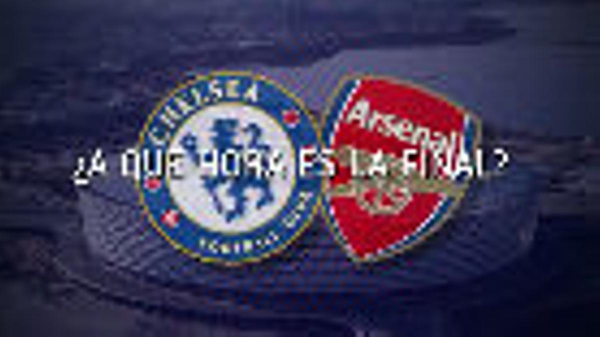 El horario mundial de la final de Europa League entre Chelsea y Arsenal