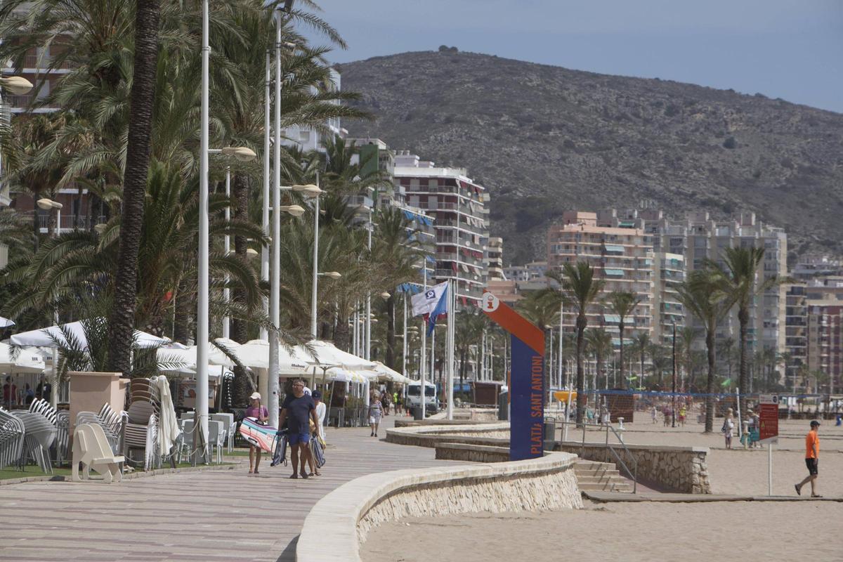 Vista del paseo marítimo de Cullera en una imagen de archivo.