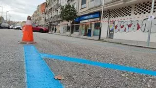 Moaña estrena hoy su zona azul con límite de 30 minutos en 22 plazas de aparcamiento