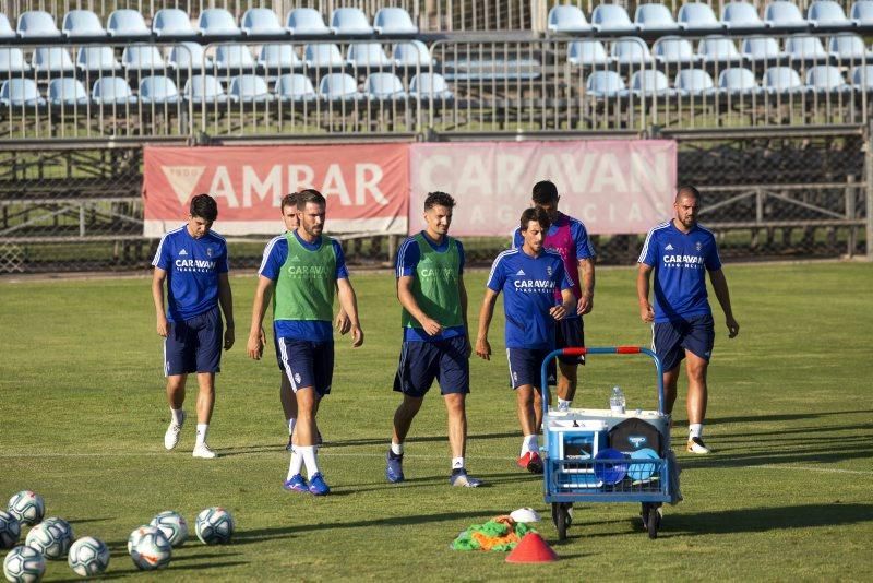 El Real Zaragoza vuelve a los entrenamientos