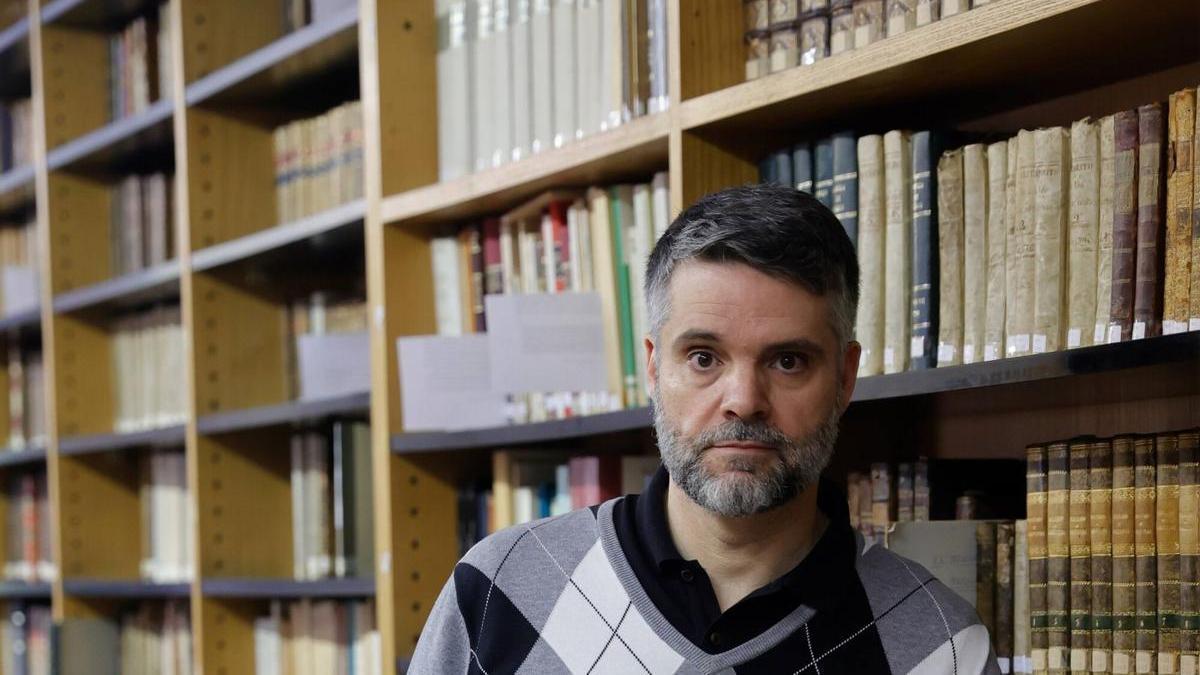 El investigador del Instituto Feijoo de Estudios del Siglo XVIII Eduardo San José Vázquez.