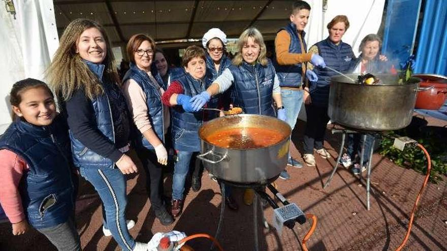 La parroquia de Adina celebró un fin de semana festivo y gastronómico