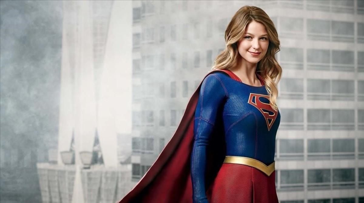Melissa Benoist, en la serie 'Supergirl'